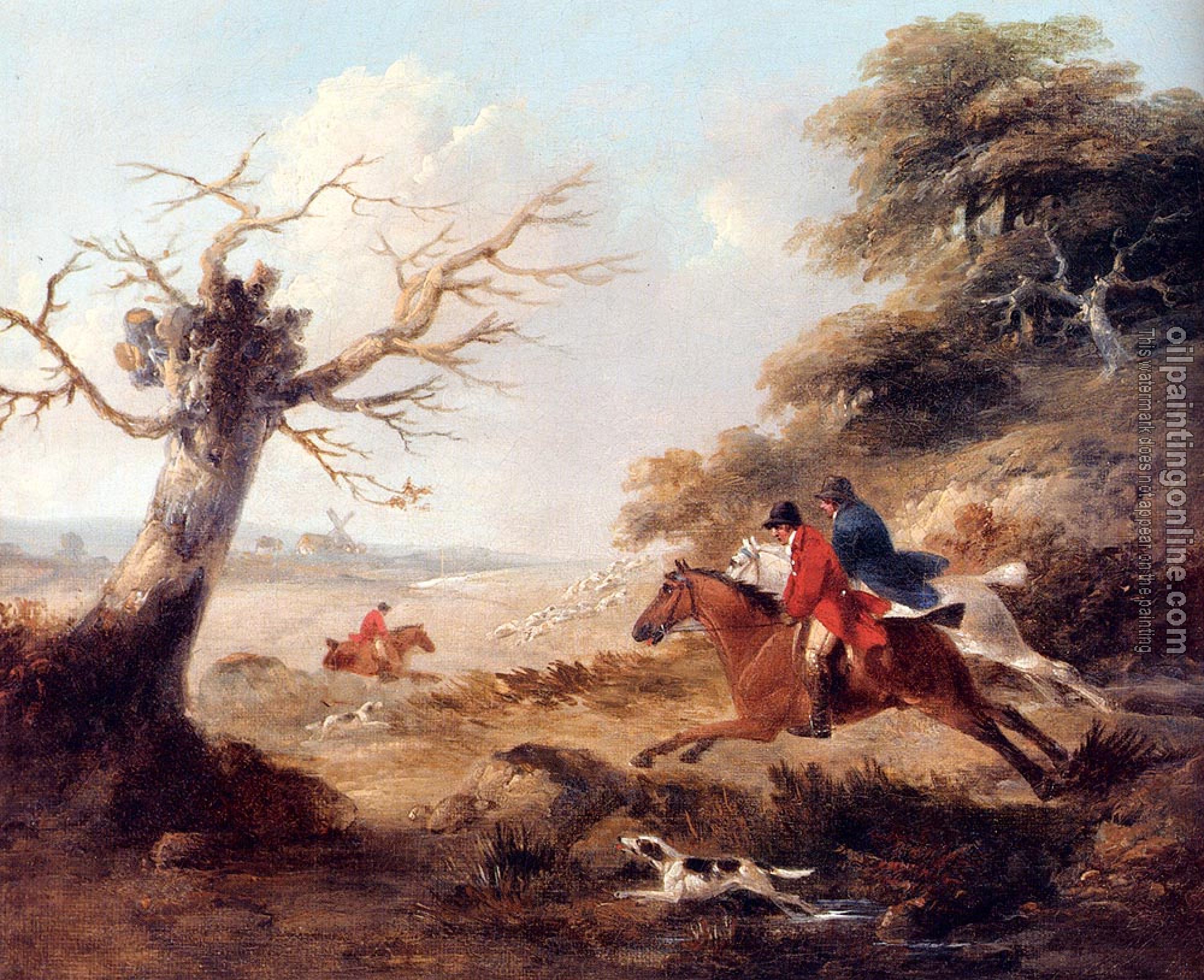 George Morland - Full Cry